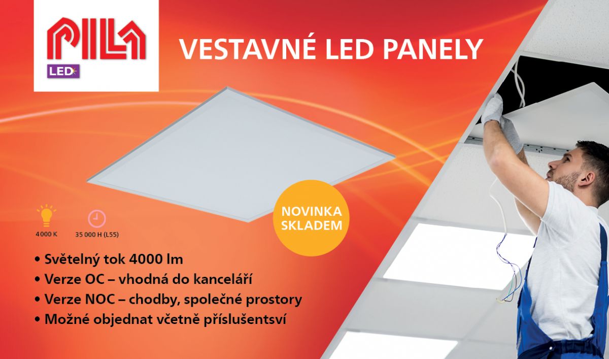 Nová řada svítidel PILA